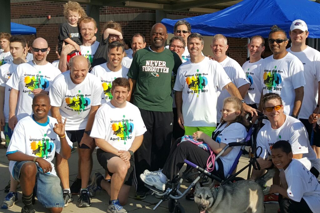 Team F3WS at the Color Run